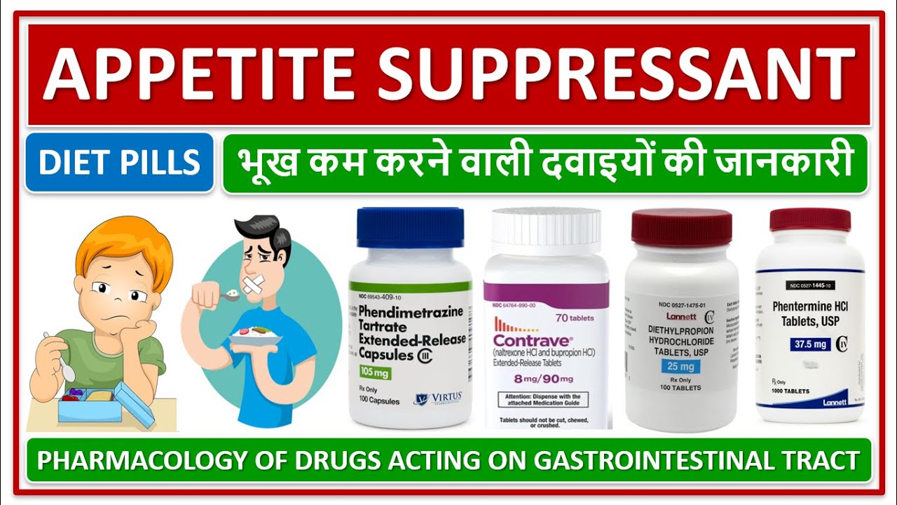 diet pills that suppress appetite